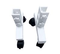 Ruedas Giratorias - 2 Unidades Nailon | Juego De Repuesto para Silla De Oficina | Rodillos De Alta Resistencia para Muebles Carrito Carretilla Protección De Suelos