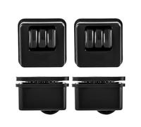 Ruedas giratorias - 4 unidades multifuncionales giratorias 360 grados - Ruedas para sillas de alta resistencia, para interior, cocina, salón, lugar de trabajo, dormitorio, taller, sala de estar