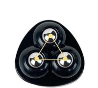 Ruedas giratorias for muebles, soporte de carga fuerte, ruedas autoadhesivas universales, armario de basura, 4/8 Uds.(Blue)