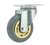 Ruedas giratorias, Paquete variado de 5 ruedas giratorias for muebles de 4 a 5 pulgadas(1pc Swivel Wheel,5 Inch)
