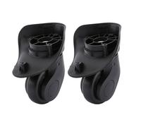 Ruedas giratorias para maleta de trolley, juego de 2 ruedas con rodamiento de bolas, compatibles con carritos y equipajes de viaje