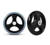 Ruedas giratorias para silla de ruedas, repuesto resistente para silla de ruedas, rueda delantera profesional para andadores.