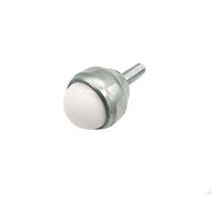 Ruedas giratorias, Ruedas de carro, 4PCS / LOT CY-25D Perno de acero Robot Rueda de bola de nylon CY25D M8 Perno Unidad de transferencia de bola de nylon Ruedas de rodillo de acero de juguete LAY-B