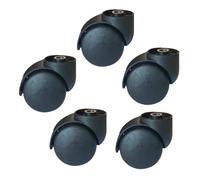 Ruedas Giratorias, Ruedas for sillas de oficina 2 pulgadas, ruedas giratorias repuesto for, resistentes for muebles, 5 unidades