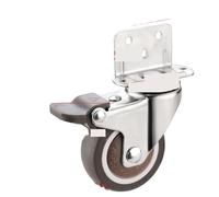 Ruedas giratorias universales for mesa, silla, sofá, con o sin freno, resistentes, for muebles, silenciosas(2 Inch With Brake)