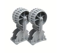 Ruedas inflables para lanzamiento de botes, ruedas de nylon plegables para botes, aletas de nylon, ruedas de remolque para botes, rueda para bote para remolque de botes