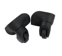 Ruedas Maleta 3 Pares de Ruedas Repuesto for Maletas, giratorias silenciosas A08, Goma, Accesorios carritos(Black Small)