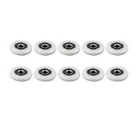 Ruedas Mampara Ducha 10 piezas de 23 mm, 25 mm, 27 mm, rueda deslizante for puerta de armario de baño, rodamiento de ducha, rodillo de repuesto ABS, accesorios for puerta de baño Ruedas Para Mamparas