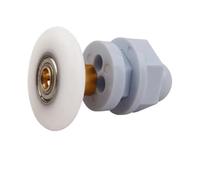 Ruedas Mampara Ducha 4 piezas de rodillos/corredores/ruedas for mamparas ducha, diámetro rueda 19/23/25/27/29 mm, polea for puertas duchas y cabinas(27mm)