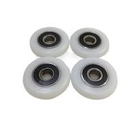 Ruedas Mampara Ducha 4 Uds./8 Uds./10 Uds. Accesorios for cuarto de ducha, rodamiento, rodillo for gabinete de baño, rueda de rodillo de 20mm/23mm/25mm Ruedas Para Mamparas De Ducha(4pcs,20mm)