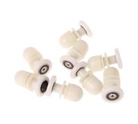 Ruedas Mampara Ducha 8 piezas de rodillos for mamparas de ducha, ruedas, poleas, deslizadores excéntricos de 20 mm y 25 mm de diámetro Ruedas Para Mamparas De Ducha(20mm)