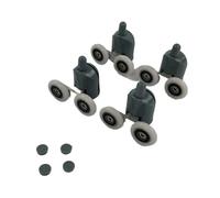 Ruedas Mampara Ducha Ruedas for mamparas de ducha de aleación de zinc con rodamientos de bolas, poleas, rodillos y ruedas, diámetro de rodamiento: 19 mm, 20 mm, 23 mm, 25 mm y 27 mm Ruedas Para Mampar