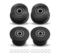 Ruedas mecanizadas mejoradas para Total Gym 1000 Achiever Force Gold Max Platinum Plus Pro Supra Supreme Ultima Ultra XLI, juego de 4 rodillos de repuesto