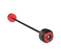 Ruedas Motocicleta Eje Delantero Horquilla Deslizadores Antichoques Para Ninja650 Z900 Z750 Z650 Z800 Z1000 Z900RS Para Versys650 Zx6r Control deslizante del marco de la motocicleta(ROJO)