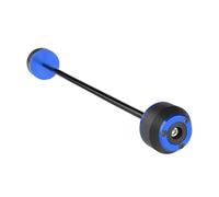 Ruedas Motocicleta Eje Delantero Horquilla Deslizadores Antichoques Para Ninja650 Z900 Z750 Z650 Z800 Z1000 Z900RS Para Versys650 Zx6r Control deslizante del marco de la motocicleta(AZUL)