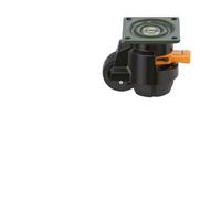 Ruedas niveladoras Ruedas giratorias de Servicio Pesado de 4 Piezas con diseño de Mango Patas de Altura Ajustable Compatibles con máquina de Banco de Trabajo(2inch)