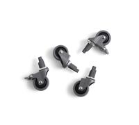 Ruedas para caja Colour Crate (4 unidades), Gris Grande