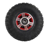 Ruedas para carretilla, 20 mm, 280 KPa, aleación de aluminio, ligeras, de alta durabilidad, neumáticos para carretilla de mano y carro de herramientas