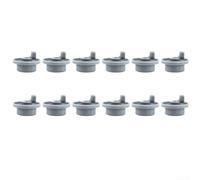 Ruedas para cesta de lavavajillas, rodamiento suave, paquete de 12, para Siemens para Bosch para Beko (C)