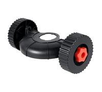 Ruedas Para Desbrozadora, Accesorios Ajustables Y Portátiles Para Desbrozadora, Piezas para Cortacésped de Jardinería Patio Granja Césped y Áreas Exteriores