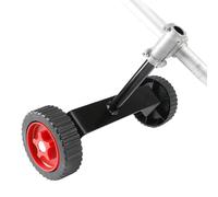 Ruedas para desbrozadora - Ruedas de soporte ajustables para desbrozadoras | universales para cortacésped, piezas para cortacésped, 13,19 x 7,87 x 2,76 pulgadas