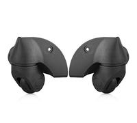 Ruedas para Maletas，Ruedas Ruedas de Repuesto for Maletas, Ruedas giratorias de 360 Grados, repuestos for Maletas (W144#) (Juego de 2 Pares)(A Type Set of a Pair)