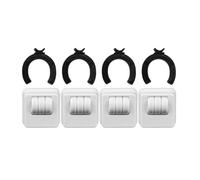 Ruedas para Muebles - 4 Piezas Rodillo Adhesivo | 360 Grados Rotables Mini Rodillos para Electrodomesticos con Freno,para Muebles Cubo De Basura Pequeños Electrodomésticos Utensilios De Cocina Hogar