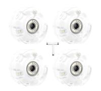 Ruedas para patines de cuatro ruedas de alta elasticidad resistentes al | Skate Wheels - Ruedas de repuesto silenciosas para patinaje de doble fila