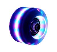 Ruedas para Patines Patines de ruedas doble fila, luminosas, patines, intermitentes for, accesorios, rueda PU(Color 6)