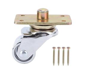 Ruedas para piano |Rotación de 360 grados para facilitar el movimiento de muebles |Ruedas Resistentes para Piano/Estantería/Sofá |Material de hierro con placa de montaje y