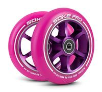Ruedas para Scooter 110 mm Rosa 2 piezas