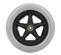 Ruedas para sillas de ruedas, 7 en gris Ruedas de goma para sillas de ruedas de tamaño pequeño, para discapacitados Silla de ruedas manual Silla eléctrica Silla de ruedas para ancianos