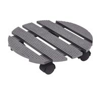 Ruedas Para Soporte De Plantas: Base Rodante Resistente, Bandeja Móvil Grande, Plataforma Rodante Resistente Para Exteriores | Macetero Portátil Con Ruedas Para Terraza, Suelo De Patio, Porche