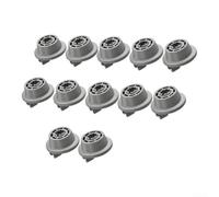 Ruedas plásticas grises del lavaplatos 12pcs para Hotpoint para el bosch | Juego de 12 piezas, plástico gris, rotación suave, se adapta a la cesta inferior, descarga fácil de cargar
