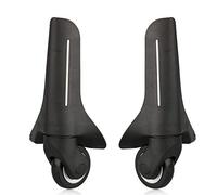 Ruedas,Ruedas de Repuesto,Reemplazo de Ruedas de Equipaje, Juego de 2 Piezas, Reemplazo de reparación de Silencio Trasero Giratorio de 360 Grados Rueda de Equipaje Maleta Ruedas Piezas Spinner