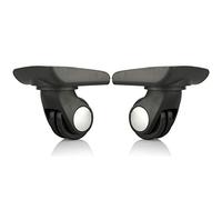 Ruedas, ruedas de repuesto, reemplazo de ruedas de equipaje, juego de 2 piezas, reparación de silencio frontal giratorio de 360 grados, repuesto de rueda de equipaje, maleta, ruedas, piezas giratori