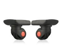 Ruedas, ruedas de repuesto, reemplazo de ruedas de equipaje, juego de 2 piezas, reparación de silencio frontal giratorio de 360 grados, repuesto de rueda de equipaje, maleta, ruedas, piezas giratori