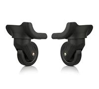 Ruedas,Ruedas de Repuesto,Reemplazo de Ruedas de Equipaje,Juego de 2 Piezas,Repuesto de reparación de Silencio Delantero Giratorio de 360 Grados Rueda de Equipaje Maleta Ruedas Piezas Spinner