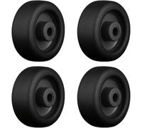 Ruedas,Ruedas de Repuesto,reemplazo de Ruedas de Equipaje,Juego de 4,42x21 mm Back Mute Reparación de Goma Reemplazo Rueda de Equipaje Maleta Ruedas Piezas Spinner