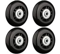 Ruedas, Ruedas de Repuesto, reemplazo de Ruedas de Equipaje, Juego de 4,60x23 mm Reparación de Goma silenciosa Trasera Reemplazo Rueda de Equipaje Maleta Ruedas Piezas Spinner