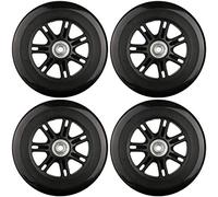 Ruedas,Ruedas de Repuesto,reemplazo de Ruedas de Equipaje, Juego de 4 Piezas,120x26 mm Reparación de Goma silenciosa Trasera Reemplazo Rueda de Equipaje Maleta Ruedas Piezas Spinner