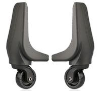 Ruedas,Ruedas de Repuesto,Reemplazo de Ruedas de Equipaje, Reemplazo de reparación de Silencio Giratorio de 360 Grados Rueda de Equipaje Maleta Ruedas Piezas Spinner(Front Wheel 50 mm)
