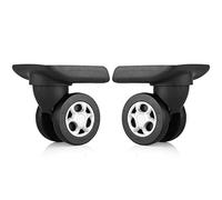 Ruedas, Ruedas de Repuesto, Repuesto de Ruedas de Equipaje, Juego de 2 Piezas, Rueda de Repuesto for reparación de Silencio Frontal Giratorio de 360 Grados, Ruedas for Maleta, Piezas giratorias