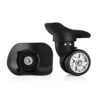 Ruedas, ruedas de repuesto, repuesto de ruedas de equipaje, juego de 2 piezas, rueda giratoria de 360 grados for equipaje, rueda silenciosa, repuesto de maleta, ruedas de reparación, piezas giratori