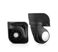 Ruedas, ruedas de repuesto, repuesto de ruedas de equipaje, juego de 2 piezas, rueda giratoria de 360 grados for equipaje, rueda silenciosa, repuesto de maleta, ruedas de reparación, piezas giratori