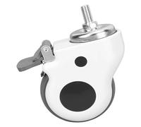 Ruedas Ruedas giratorias Rueda giratoria de Servicio Pesado de 3 pulg./4 pulg. Ruedas giratorias silenciosas de Alta Velocidad for Camas de Hospital Bancos de trabajo (Color : 3 Inch)