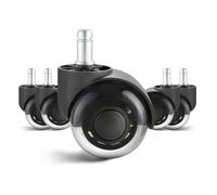 Ruedas Silla Oficina 2/3 Inch Set Of 5 Office Chair Wheels Replacement Computer Gaming Desk Universal Caster For Hardwood Floors And Carpet