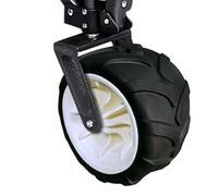 Ruedas Todoterreno - Movilidad Sin Esfuerzo En Cualquier Superficie | Ruedas Giratorias PU Resistentes Con Rodamientos | Para Muebles Exterior, Carros, Carretillas - Diámetro 175mm, Carga 100kg - Sile