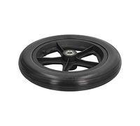 Ruedas Traseras para Silla de Ruedas, Rueda de Repuesto de 12 Pulgadas con 12 Mm Orificio de Rodamiento para Hospital