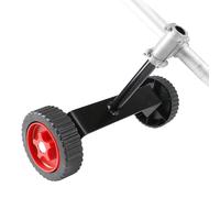 Ruedas Weed Eater - Ruedas de soporte para desbrozadora, cortadoras de césped cortadoras de cuerda, fijación ajustable de Weed Wacker, herramientas de césped